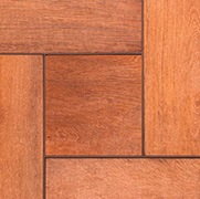 Close-up of wooden floor blocks